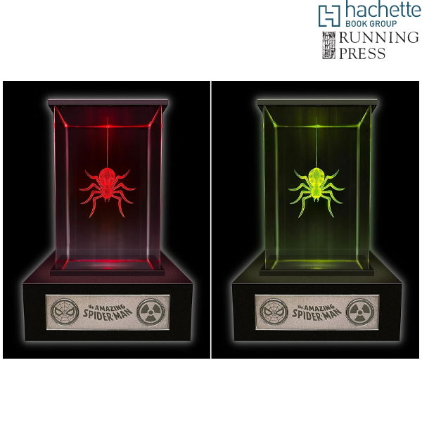 Running Press Marvel The Amazing Spider-Man Light Up Radioactive Spider